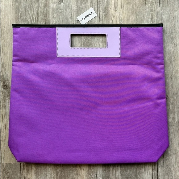 Lavender Clinique Shopping Tote - Medium Sized Tote - Picture 4 of 5